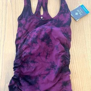 NWT NUX Sports top/bra inside